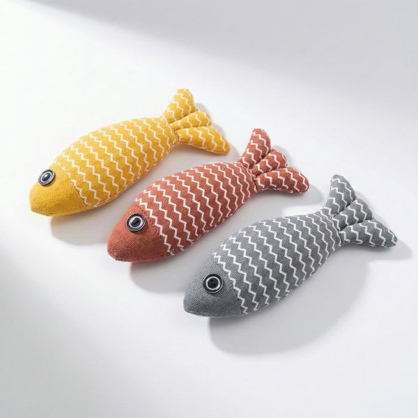 貓薄荷玩具 貓玩具 萌萌魚