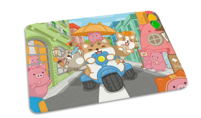 柴語錄® 軟式珪藻土地墊 60X40CM