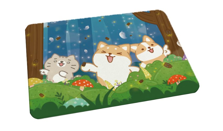 柴語錄® 軟式珪藻土地墊 60X40CM