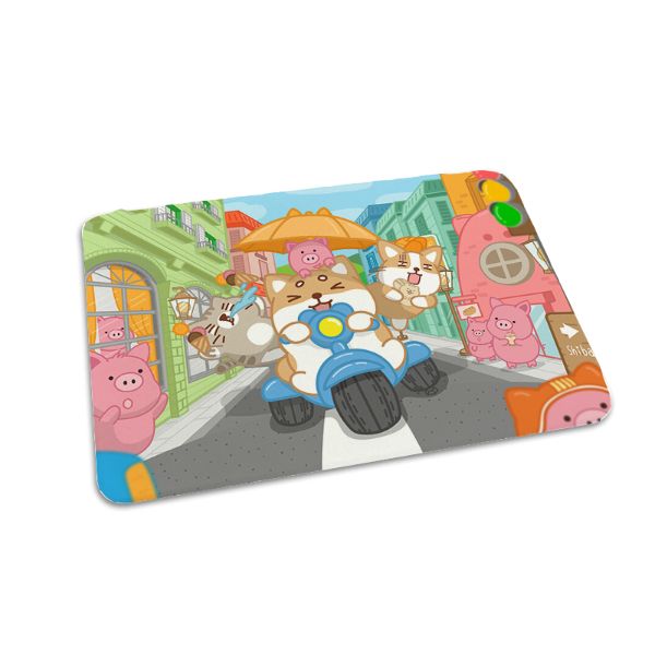 柴語錄® 軟式珪藻土地墊 60X40CM