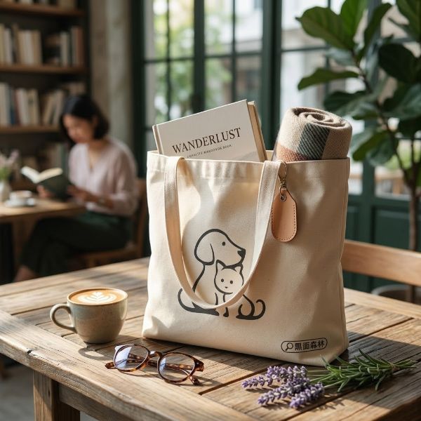 萌寵系列 日常帆布托特包